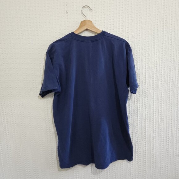 Vintage Yosemite Hike Embroidered Crewneck Shirt Navy Blue Size X-Large - Picture 2 of 10